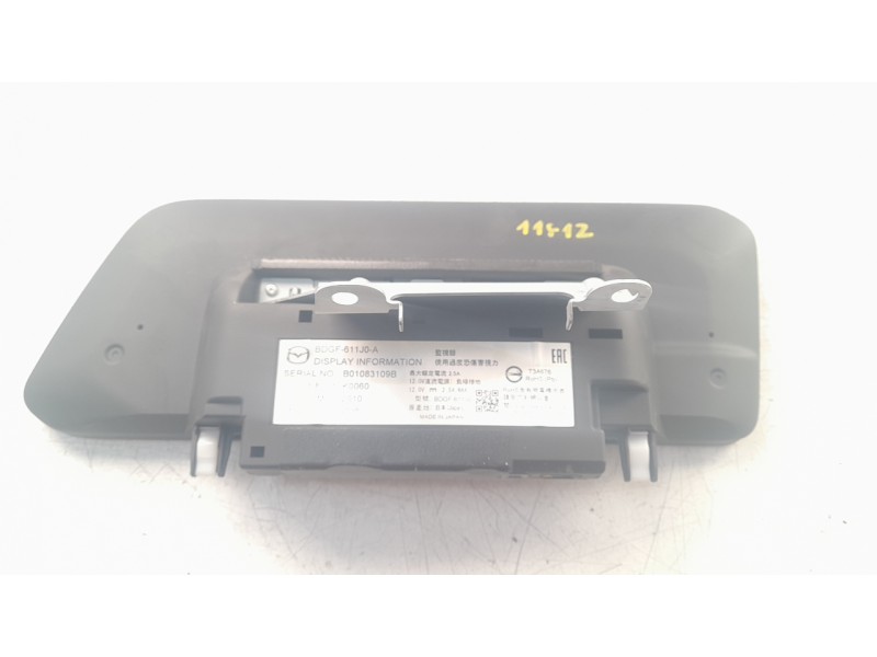 Recambio de sistema navegacion gps para mazda 3 sedán (bp) evolution referencia OEM IAM BDGF611J0A  