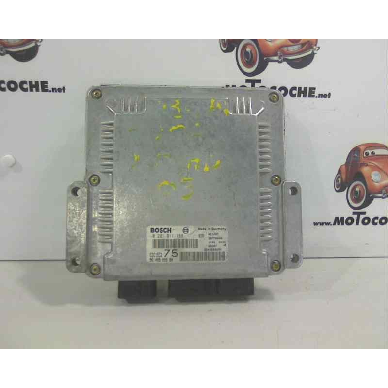 Recambio de centralita motor uce para peugeot 206 berlina 2.0 hdi cat referencia OEM IAM 9648588880 0 281 011 188 0281011188