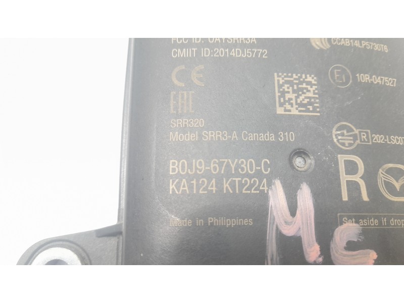Recambio de modulo electronico para mazda 3 sedán (bp) evolution referencia OEM IAM B0J967Y30C  