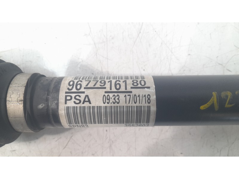 Recambio de transmision delantera derecha para citroën c4 picasso ii 1.6 bluehdi 120 referencia OEM IAM 9677916180  C1701 , T292