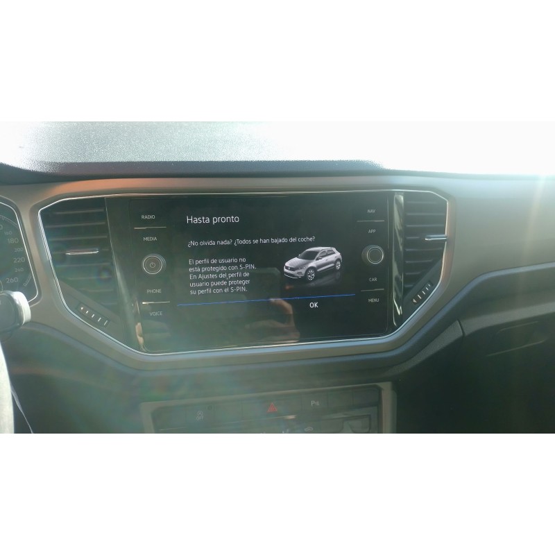 Recambio de pantalla multifuncion para volkswagen t-roc (a11, d11) 1.0 tsi referencia OEM IAM   