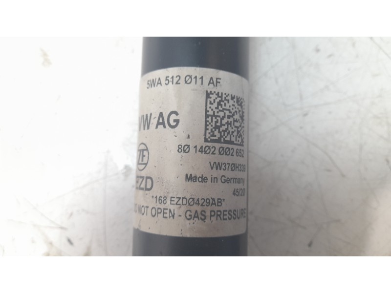 Recambio de amortiguador trasero izquierdo para volkswagen golf viii (cd1, da1) 2.0 tdi referencia OEM IAM 5WA512011AF  
