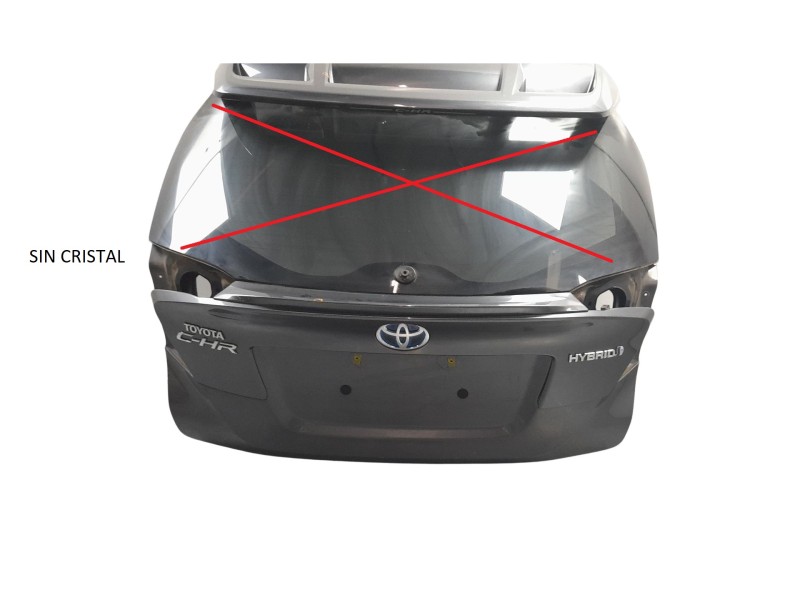 Recambio de porton trasero para toyota c-hr hybrid active referencia OEM IAM 67005F4020  
