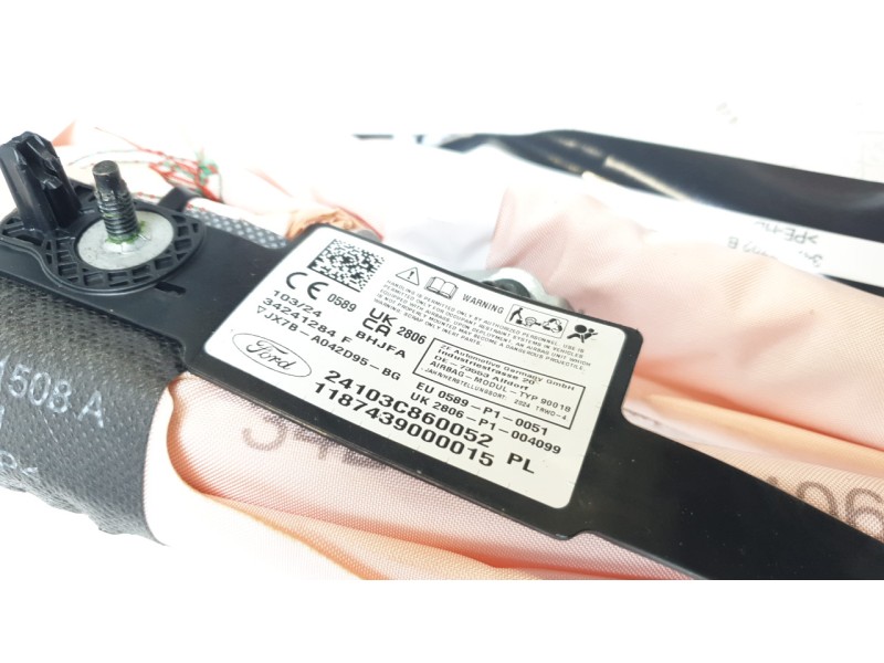 Recambio de airbag cortina delantero izquierdo para ford focus iv (hn) 1.0 ecoboost mhev active referencia OEM IAM JX7BA042D95BG