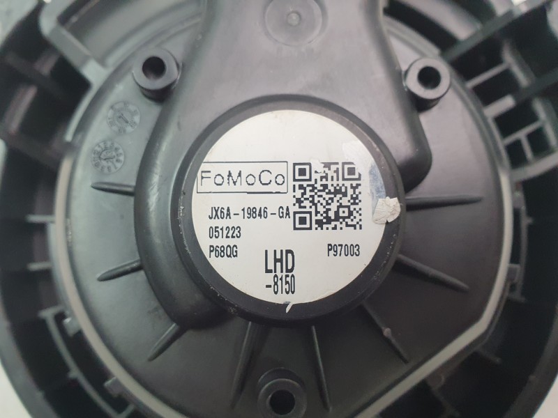 Recambio de ventilador calefaccion para ford kuga iii (dfk) 2.5 fhev referencia OEM IAM JX6A19846GA 2587601 