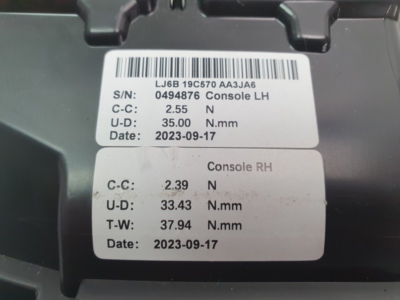 Recambio de aireador central para ford kuga iii (dfk) 2.5 fhev referencia OEM IAM LJ6T19C570AA  