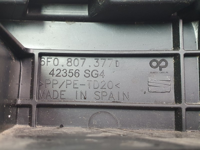 Recambio de soporte paragolpes trasero izquierdo para seat ibiza v (kj1, kjg) 1.0 tsi referencia OEM IAM 6F0807377D  