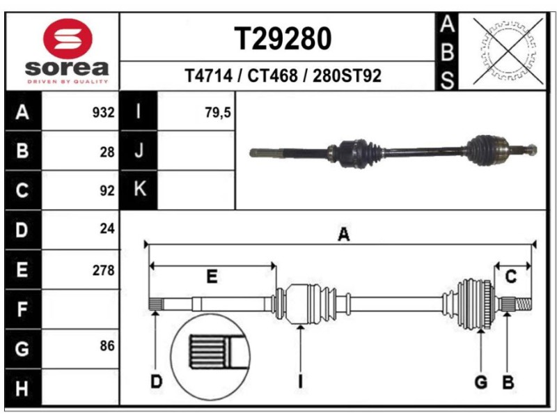 Recambio de transmision delantera derecha para peugeot 3008 ii suv (mc_, mr_, mj_, m4_) 1.2 thp/ puretech 130 (mrhnsm, mrhnsu, m