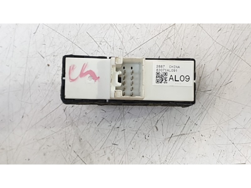 Recambio de mando elevalunas trasero izquierdo para subaru outback (bs) 2.0 d awd (bsd) referencia OEM IAM 83071AL091  