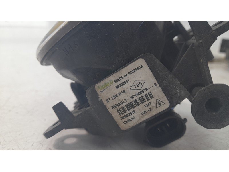Recambio de faro antiniebla izquierdo para renault megane iv hatchback (b9a/m/n_) 1.5 blue dci 115 (b9a6) referencia OEM IAM 261