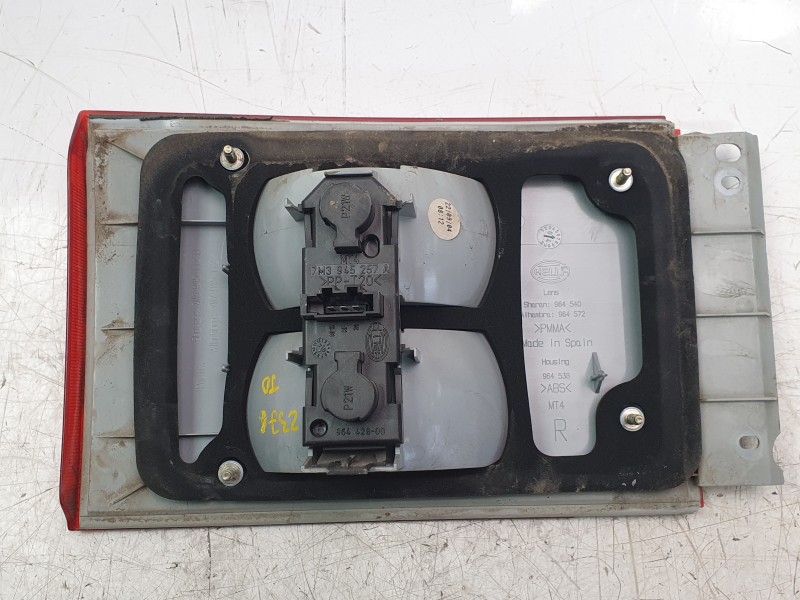 Recambio de piloto trasero derecho interior para seat alhambra (7v8, 7v9) 1.9 tdi referencia OEM IAM 964572 7M7945112 