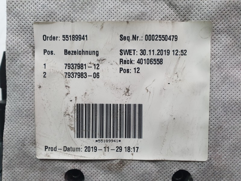 Recambio de guantera para bmw 1 (f40) 118 d referencia OEM IAM 51167937981  