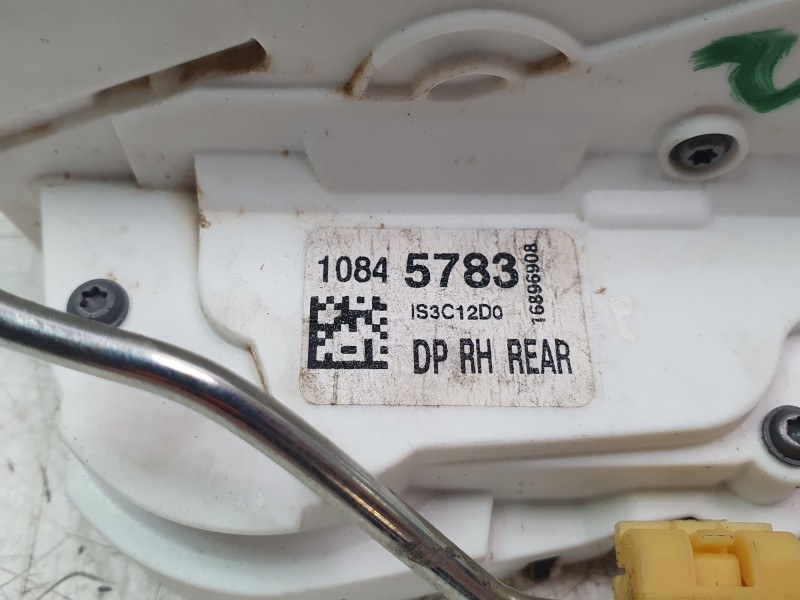 Recambio de cerradura puerta trasera derecha para mg zs comfort referencia OEM IAM 10845783  