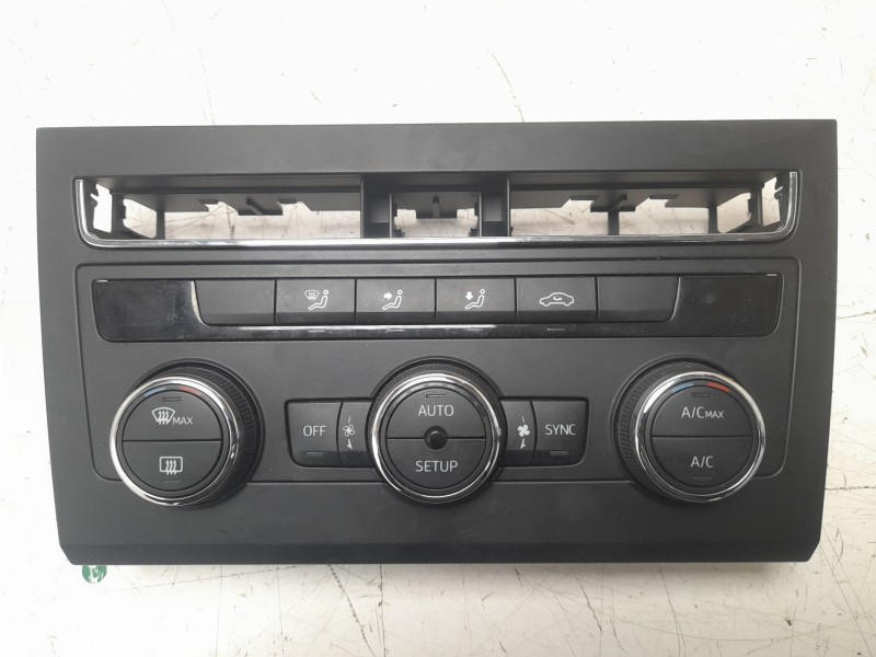 Recambio de mando climatizador para seat leon (5f1) 1.5 tsi referencia OEM IAM 5F0907044AK  