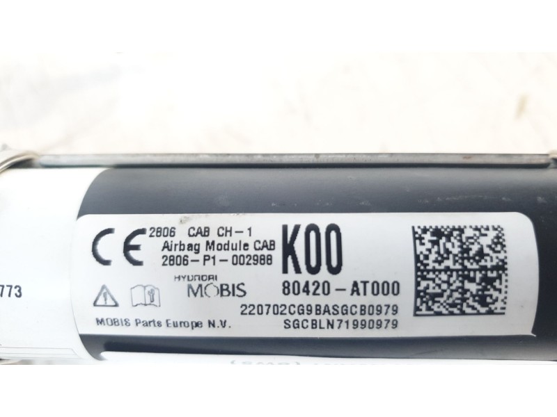 Recambio de airbag cortina delantero derecho para kia niro referencia OEM IAM 80420AT000  