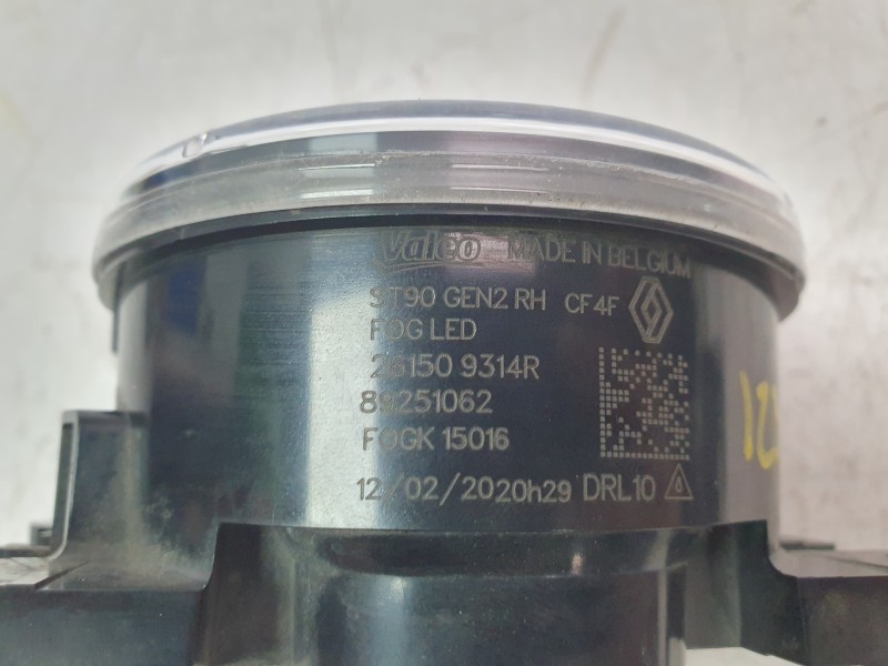Recambio de faro antiniebla derecho para renault talisman (lp_) 1.7 blue dci 120 (lpa7) referencia OEM IAM 261509314R  