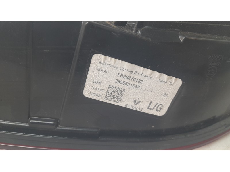 Recambio de piloto trasero izquierdo interior para renault talisman (lp_) 1.7 blue dci 120 (lpa7) referencia OEM IAM 265552154R 