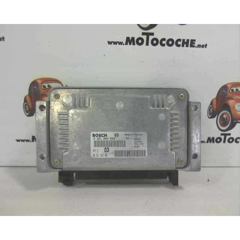Recambio de centralita motor uce para citroen xsara berlina 1.6 referencia OEM IAM 9633184780 0261204939 