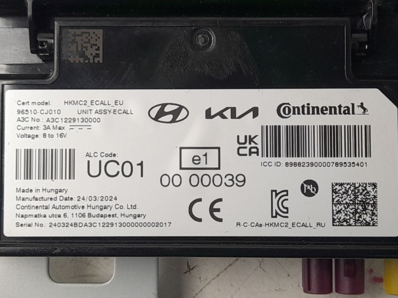 Recambio de modulo electronico para kia sportage v (nq5) 1.6 t-gdi hybrid referencia OEM IAM   