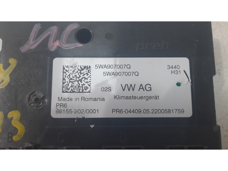 Recambio de modulo electronico para audi a3 limousine (8ys, 8ym) 30 tdi referencia OEM IAM 5WA907007Q  