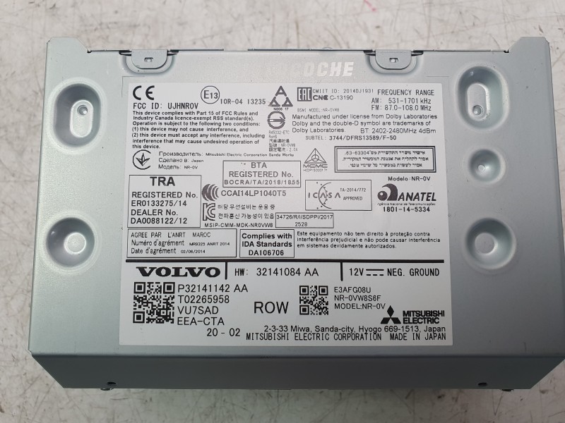 Recambio de sistema navegacion gps para volvo s60 iii (224) t5 referencia OEM IAM 36010459  