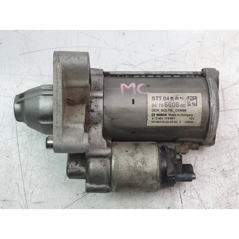 Recambio de motor arranque para citroën c4 picasso ii 1.6 bluehdi 120 referencia OEM IAM 9675660680  ARF890501