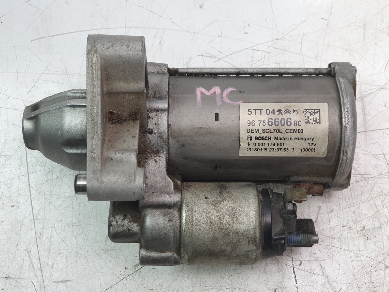 Recambio de motor arranque para citroën c4 picasso ii 1.6 bluehdi 120 referencia OEM IAM 9675660680  ARF890501