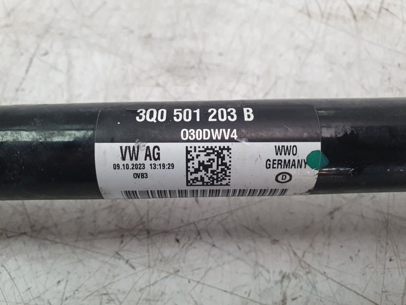 Recambio de transmision trasera izquierda para audi q3 sportback (f3n) 40 tdi quattro referencia OEM IAM 3Q0501203B  