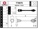 TRANSMISION TRASERA IZQUIERDA 3Q0501203B 3Q0501203B T78679