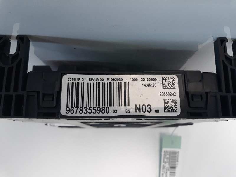 Recambio de caja reles / fusibles para peugeot 208 active referencia OEM IAM 9678355980 20130609 20558242