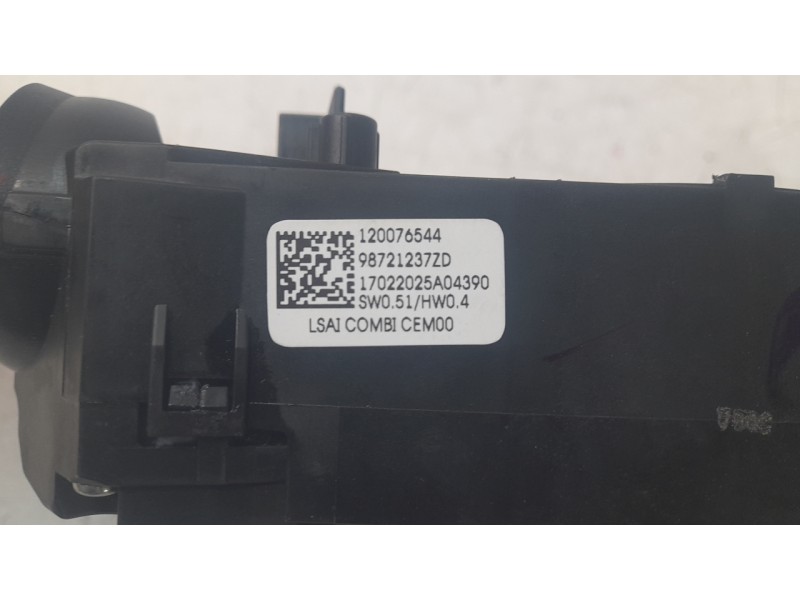 Recambio de mando multifuncion para citroën nuevo citroen c3 turbo 100 s&s 6v max nuevo citroen c3 turbo 100 s&s 6v max referenc