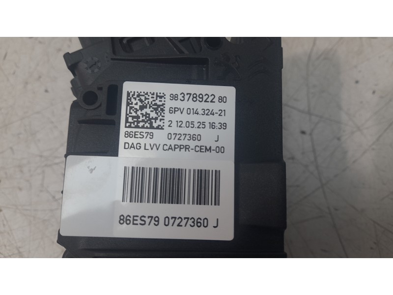 Recambio de potenciometro pedal para citroën nuevo citroen c3 turbo 100 s&s 6v max nuevo citroen c3 turbo 100 s&s 6v max referen