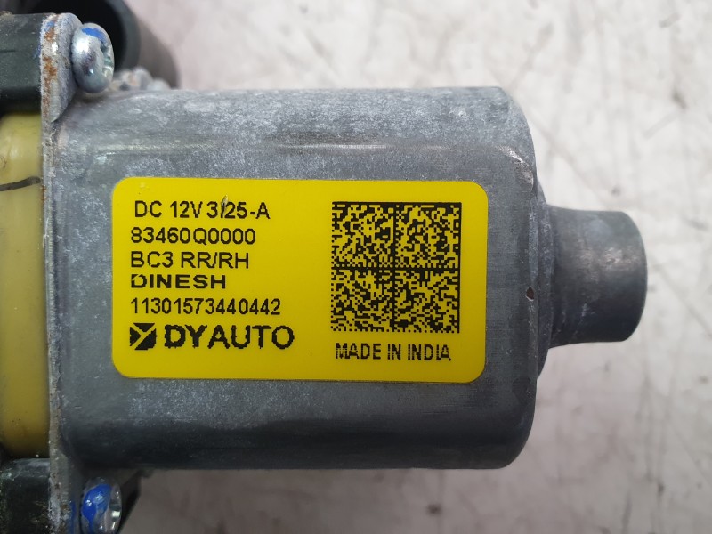 Recambio de elevalunas trasero derecho para hyundai i20 iii (bc3, bi3) 1.0 t-gdi referencia OEM IAM 83402Q0010  