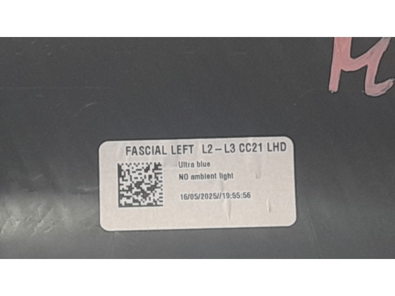 Recambio de moldura para citroën nuevo citroen c3 turbo 100 s&s 6v max nuevo citroen c3 turbo 100 s&s 6v max referencia OEM IAM 