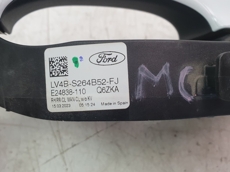 Recambio de maneta exterior trasera derecha para ford kuga iii (dfk) 2.5 duratec plug-in-hybrid referencia OEM IAM LV4BS264B53  