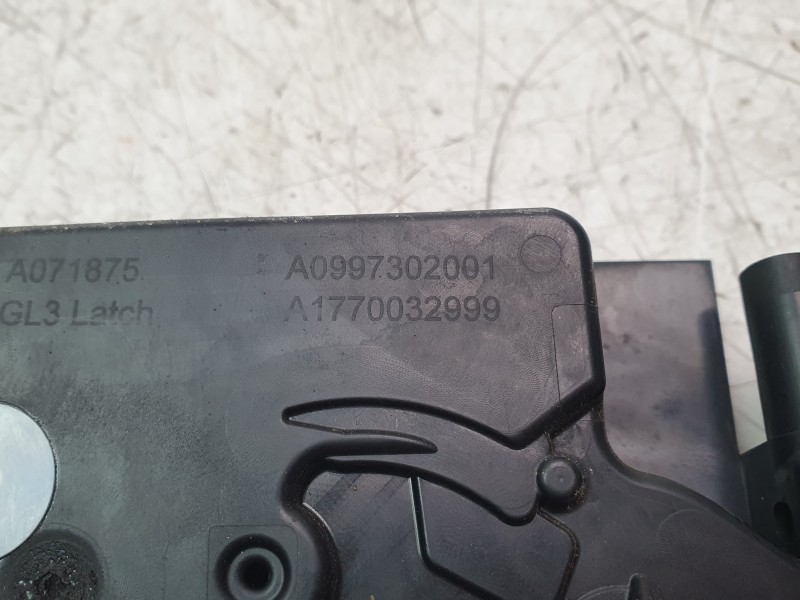 Recambio de cerradura puerta trasera izquierda para mercedes-benz cla-klasse (bm 118) cla 250 e (118.385) referencia OEM IAM A09