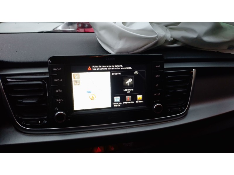 Recambio de pantalla multifuncion para kia rio iv (yb, sc, fb) 1.25 referencia OEM IAM   