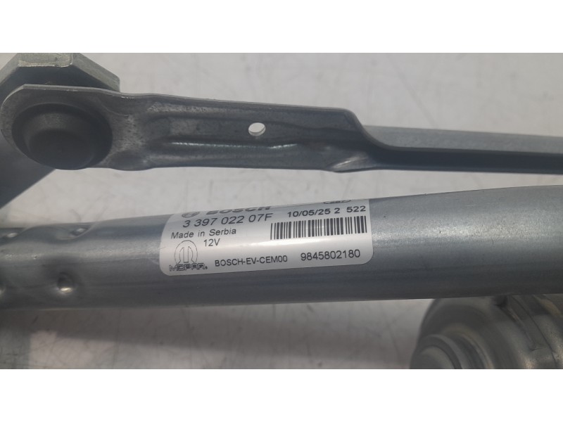 Recambio de motor limpia delantero para citroën nuevo citroen c3 turbo 100 s&s 6v max nuevo citroen c3 turbo 100 s&s 6v max refe