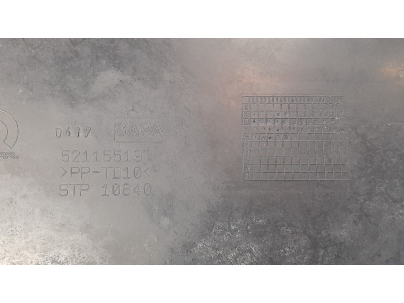 Recambio de cubrecarter para fiat 500 c (312_) 1.0 mild hybrid (312.ayd1b) referencia OEM IAM 52115519  