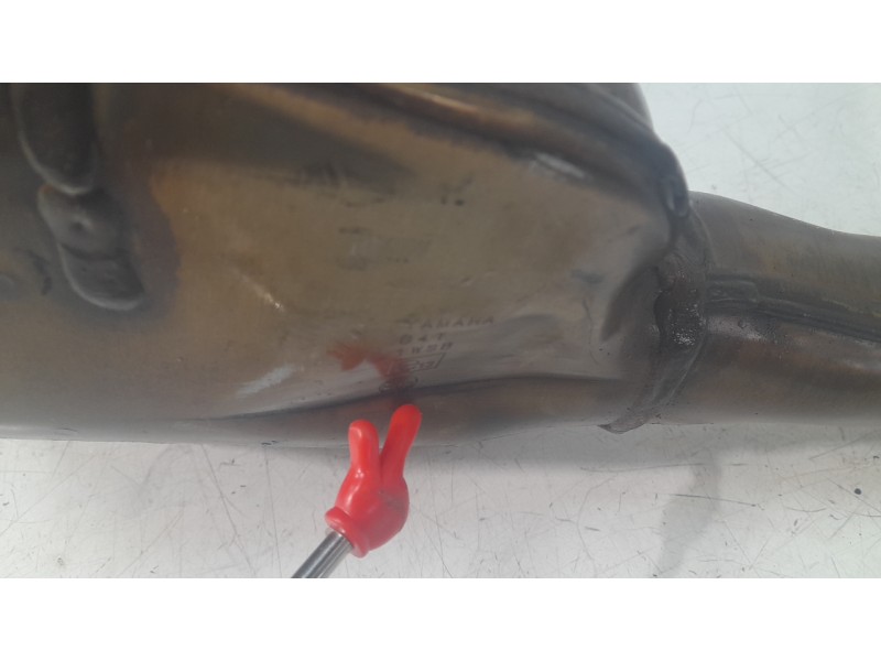 Recambio de tubo escape completo para yamaha mt mt-07 tracer (rm14) referencia OEM IAM B4T347Z100000  