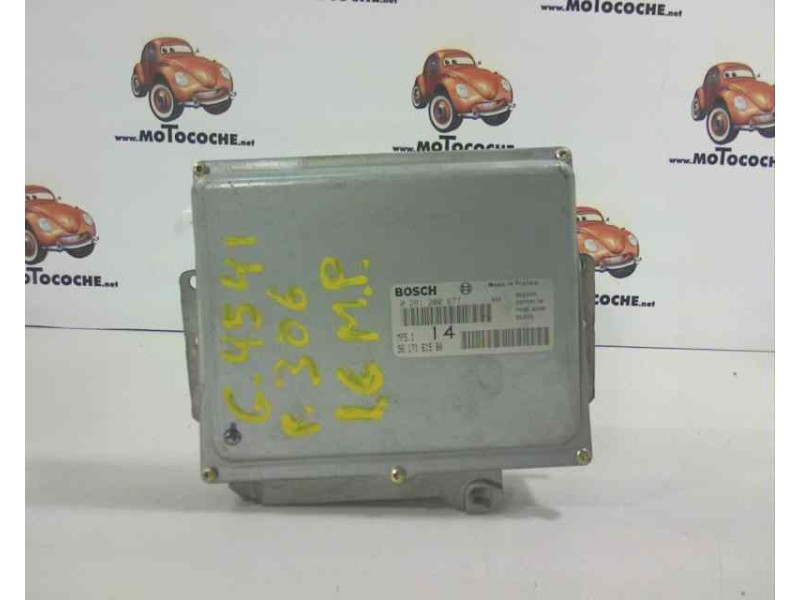 Recambio de centralita motor uce para peugeot 306 berlina 3/4/5 puertas (s2) 1.6 referencia OEM IAM 0261200677 9617161580 4541