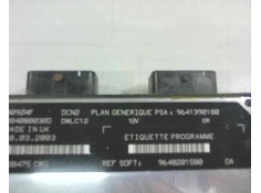 Recambio de centralita motor uce para peugeot 206 berlina 1.9 diesel referencia OEM IAM 9641390180 80924F R04080030D 2