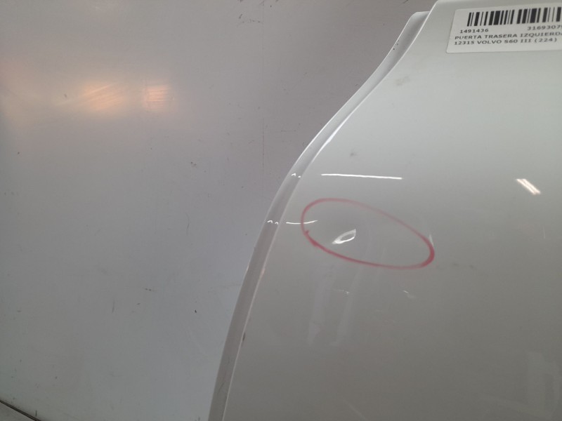 Recambio de puerta trasera izquierda para volvo s60 iii (224) t5 referencia OEM IAM 31693079  