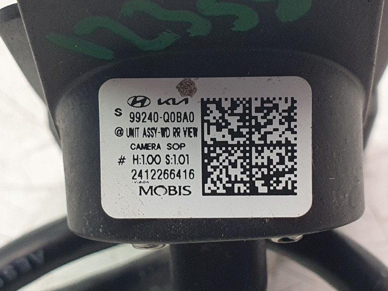 Recambio de camara vision trasera para hyundai bayon 1.2 mpi 79 cv maxx (2024) referencia OEM IAM 99240Q0BA0  