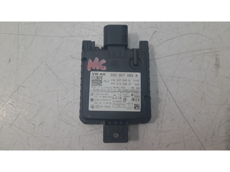 Recambio de modulo electronico para volkswagen touran (5t1) 2.0 tdi referencia OEM IAM 2Q0907685B  