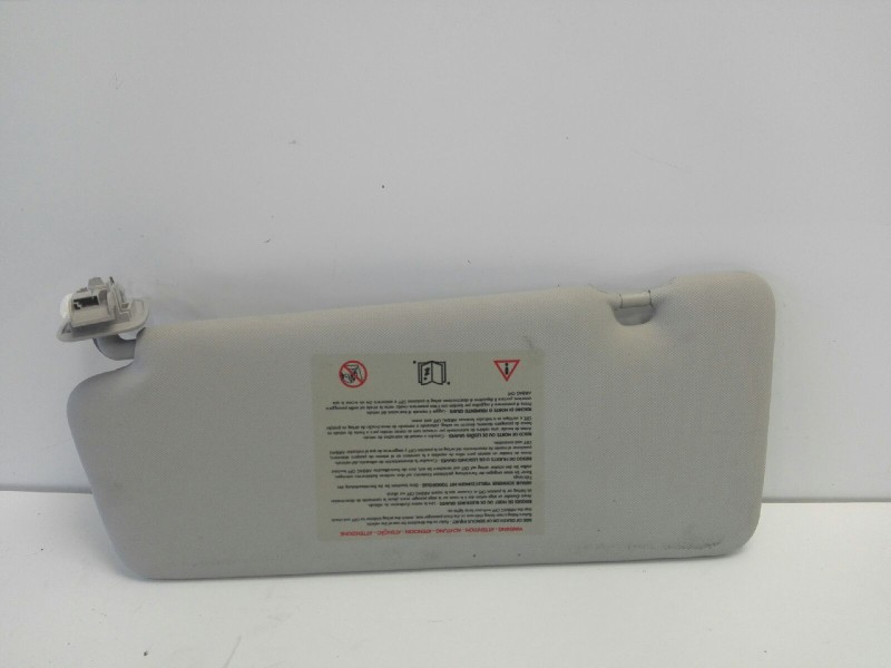 Recambio de parasol derecho para renault megane iii berlina 5 p dynamique referencia OEM IAM PARASOL  