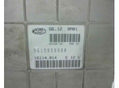 Recambio de centralita motor uce para citroen zx 1.6 referencia OEM IAM 9615958880 G6120A01 16114014 2