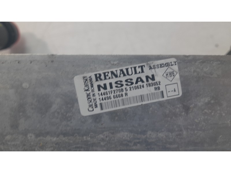 Recambio de intercooler para renault clio v referencia OEM IAM 144966668R  309125