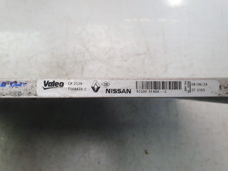 Recambio de condensador / radiador aire acondicionado para renault clio v referencia OEM IAM 921005FA0A  350592