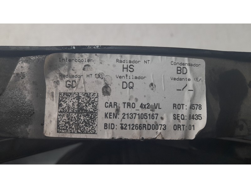 Recambio de electroventilador para volkswagen t-roc (a11, d11) 1.0 tsi referencia OEM IAM 5Q0121203DQ  